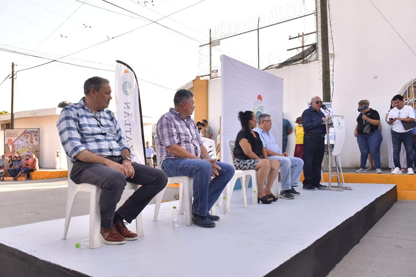 Ben Tez Torres Inaugura Obra P Blica En Hogar Del Pescador Y Salinas De