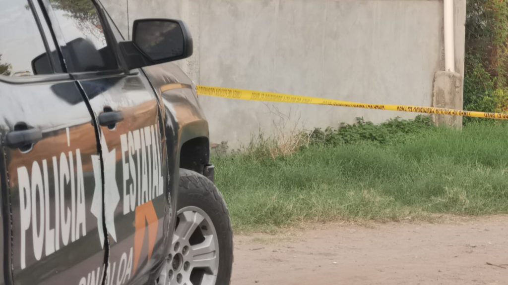Encuentran a hombre asesinado emplayado en Culiacán