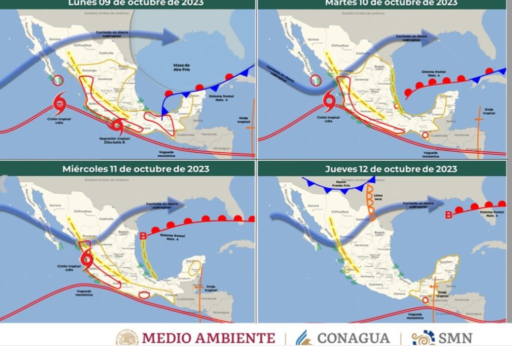 Sinaloa Ya se Prepara Para la Posible Llegada del Huracán Lidia