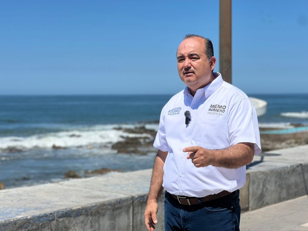 El candidato abrirá la tratadora de El Crestón en Mazatlán 